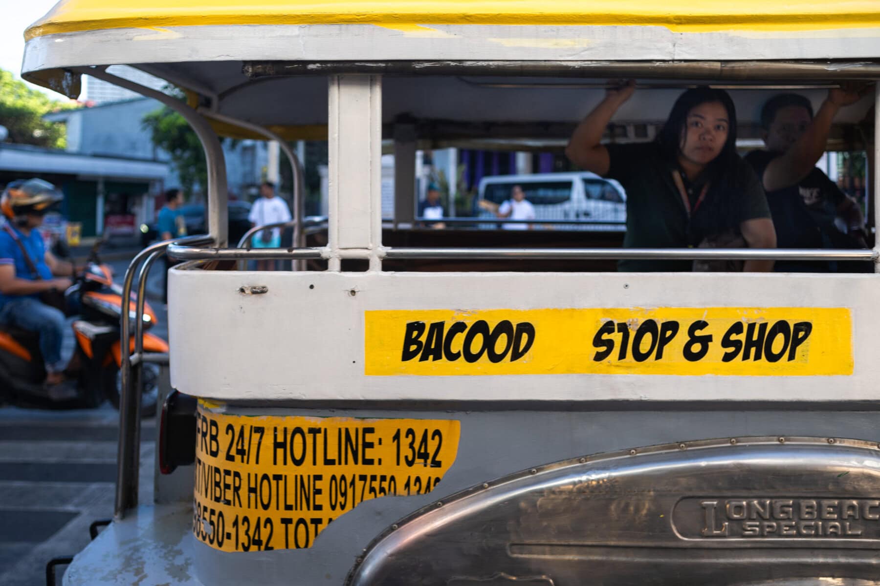 Jeepney plying Lubiran St. Sta. Mesa, Manila. 5 March 2024.